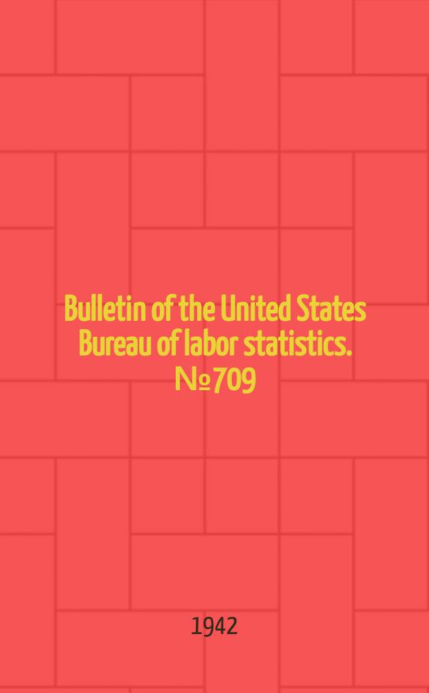 Bulletin of the United States Bureau of labor statistics. №709 : Collective bargaining in paper and allied products industry