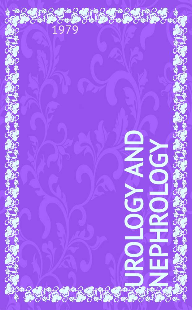 Urology and nephrology : Section 28 [of] Excerpta medica. Vol.13, №10 : Index issue