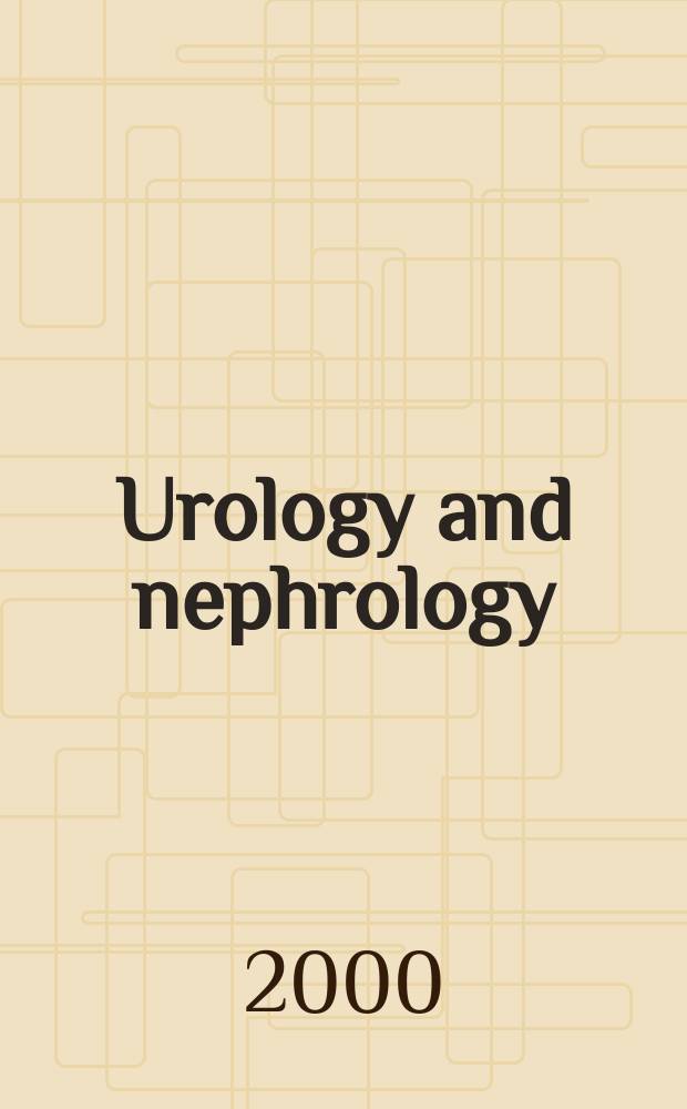 Urology and nephrology : Section 28 [of] Excerpta medica. Vol.54, №1