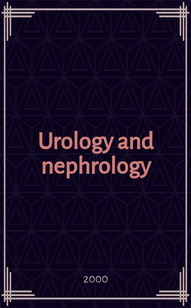 Urology and nephrology : Section 28 [of] Excerpta medica. Vol.55, №7