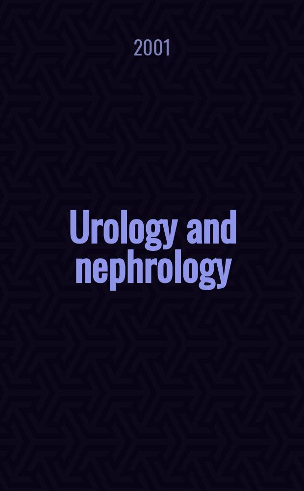Urology and nephrology : Section 28 [of] Excerpta medica. Vol.56, №6