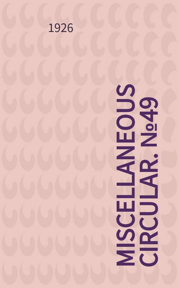 Miscellaneous circular. №49 : A guide to good meals for the junior homemaker