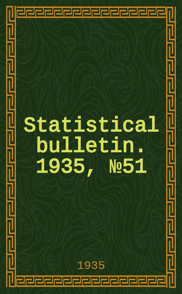 Statistical bulletin. 1935, №51 : Stumpage & log prices for 1934