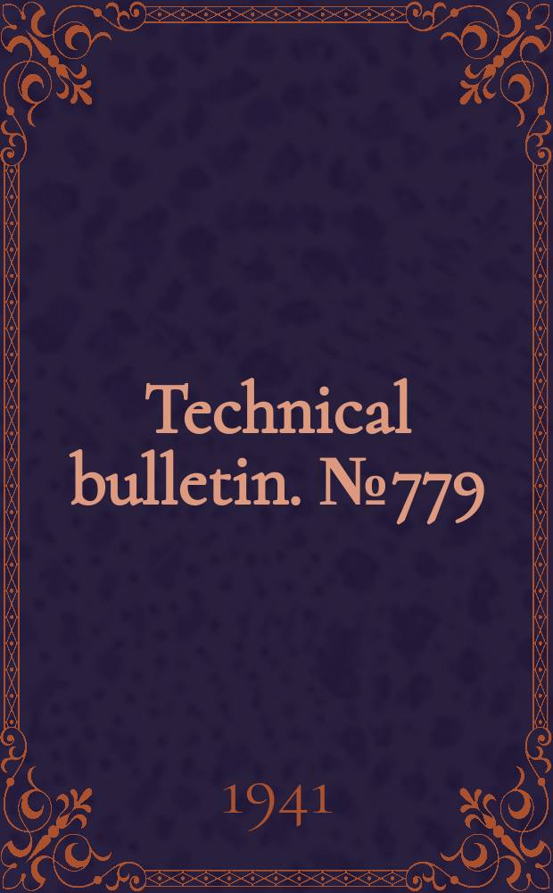 Technical bulletin. №779 : The Effect of certain heart rot fungi on the specific gravity and strength of Sitka spruce and Douglas-fir