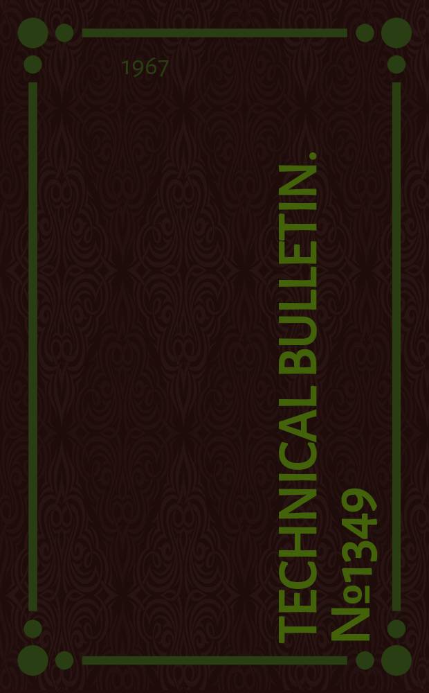 Technical bulletin. №1349 : Landscape evolution and soil formation in south-western Jowa