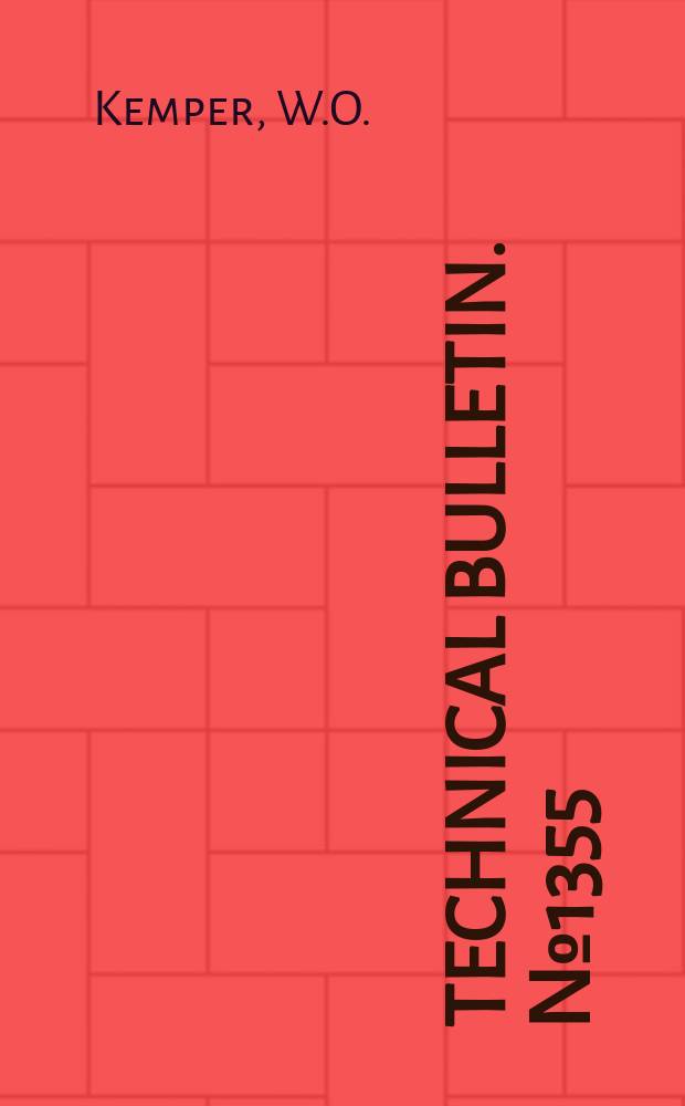 Technical bulletin. №1355 : Aggregate stability of soils from Western United States and Canada