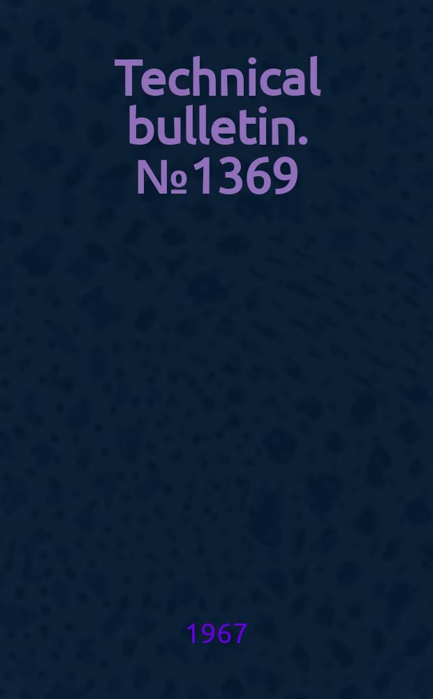 Technical bulletin. №1369 : The dye binding of milk proteins