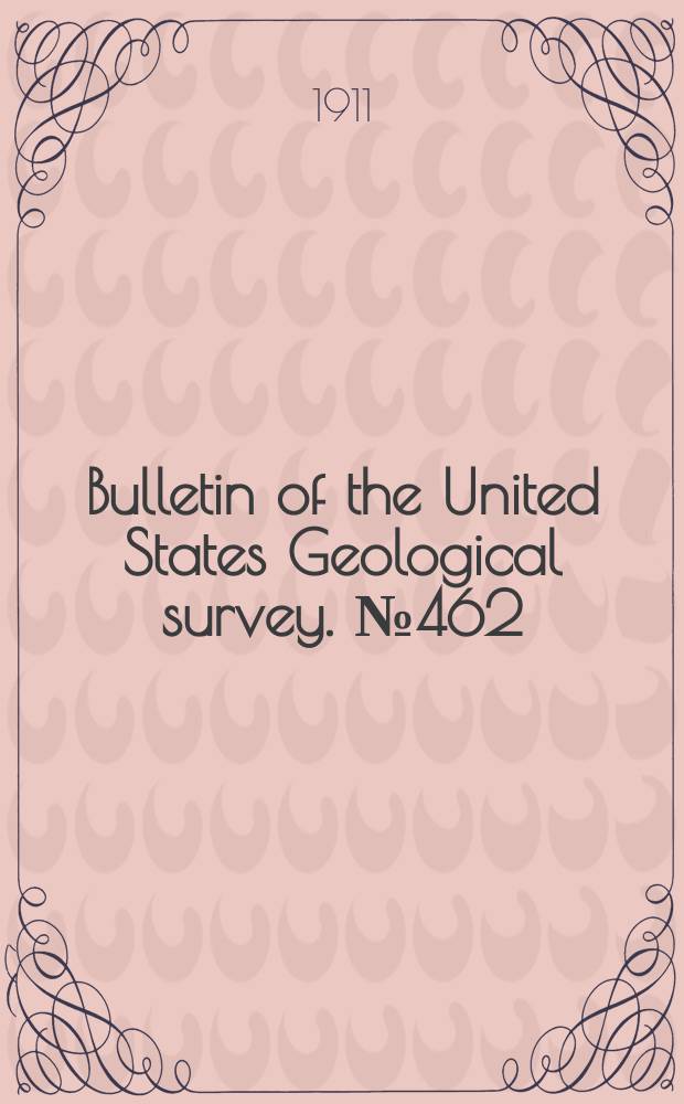 Bulletin of the United States Geological survey. №462 : Result of spirit leveling in Oregon 1896 to 1910, inclusive
