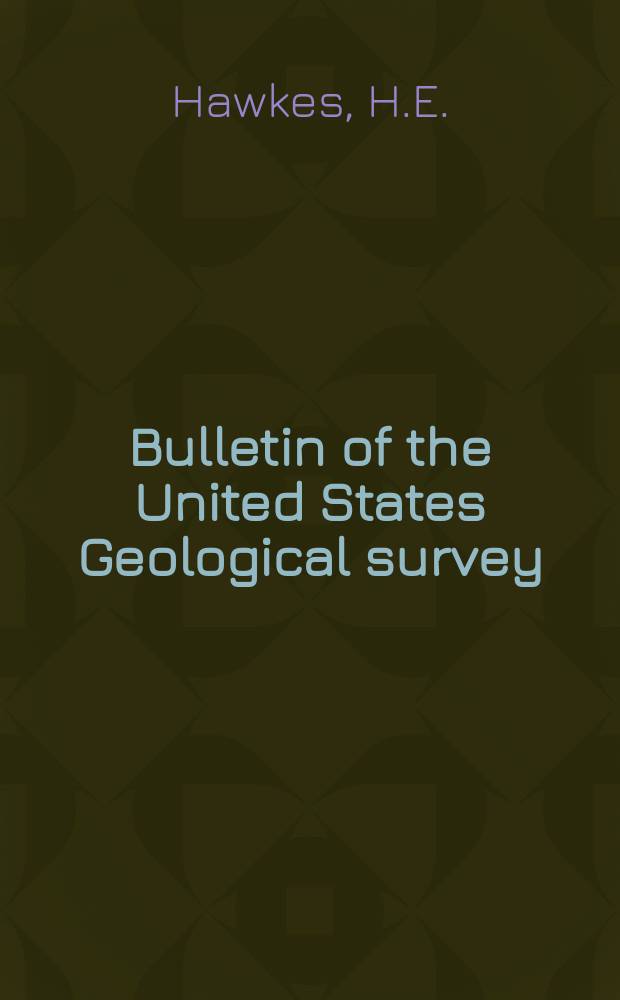 Bulletin of the United States Geological survey : Magnetic exploration for chromite