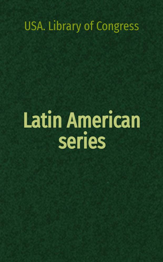 Latin American series