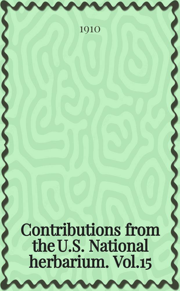 Contributions from the U.S. National herbarium. Vol.15 : The North American species of Panicum