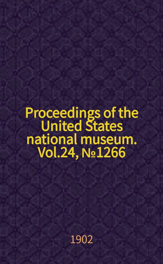 Proceedings of the United States national museum. Vol.24, №1266 : A review of the Labroid fishes and related forms found in the waters of Japan