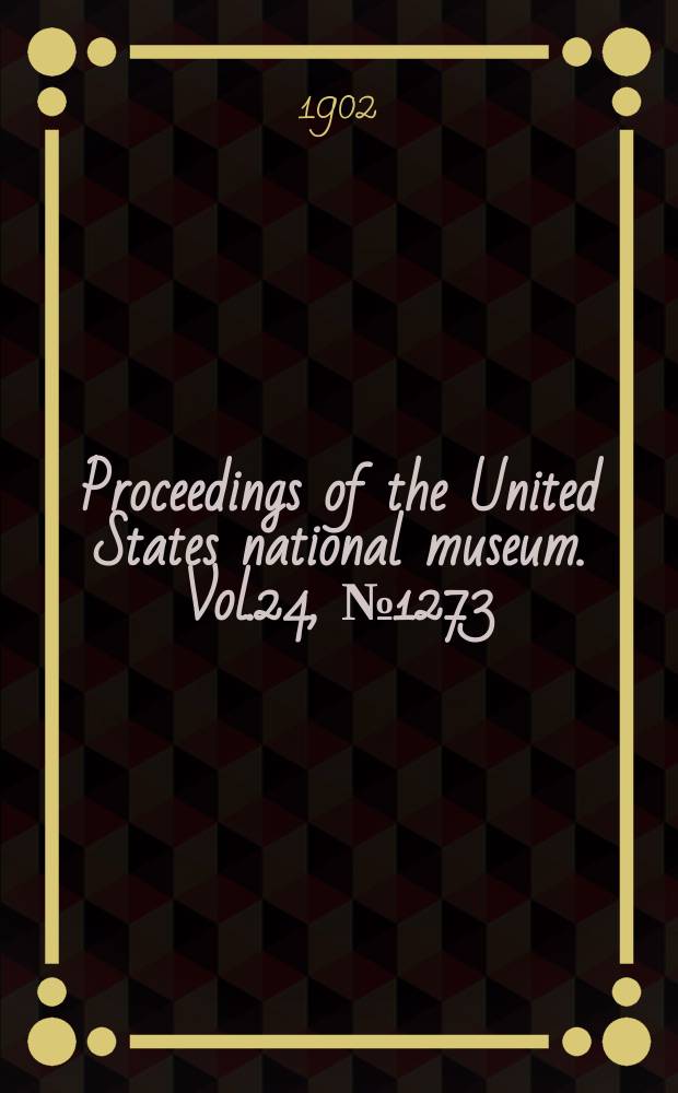 Proceedings of the United States national museum. Vol.24, №1273 : A newly found meteorite from Admire, Lyon County, Kansas