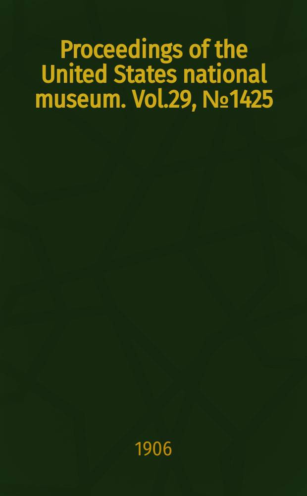 Proceedings of the United States national museum. Vol.29, №1425 : Thomas Martyn and the Universal conchologist