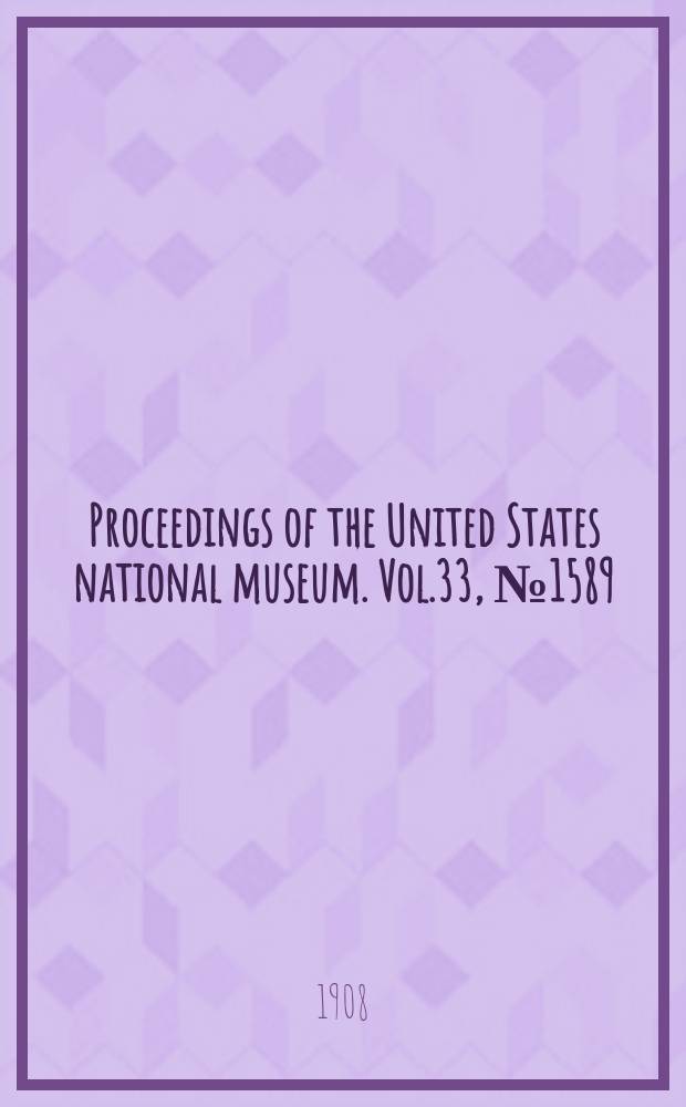 Proceedings of the United States national museum. Vol.33, №1589 : Fresh-water crustacea from Labrador and Newfoundland