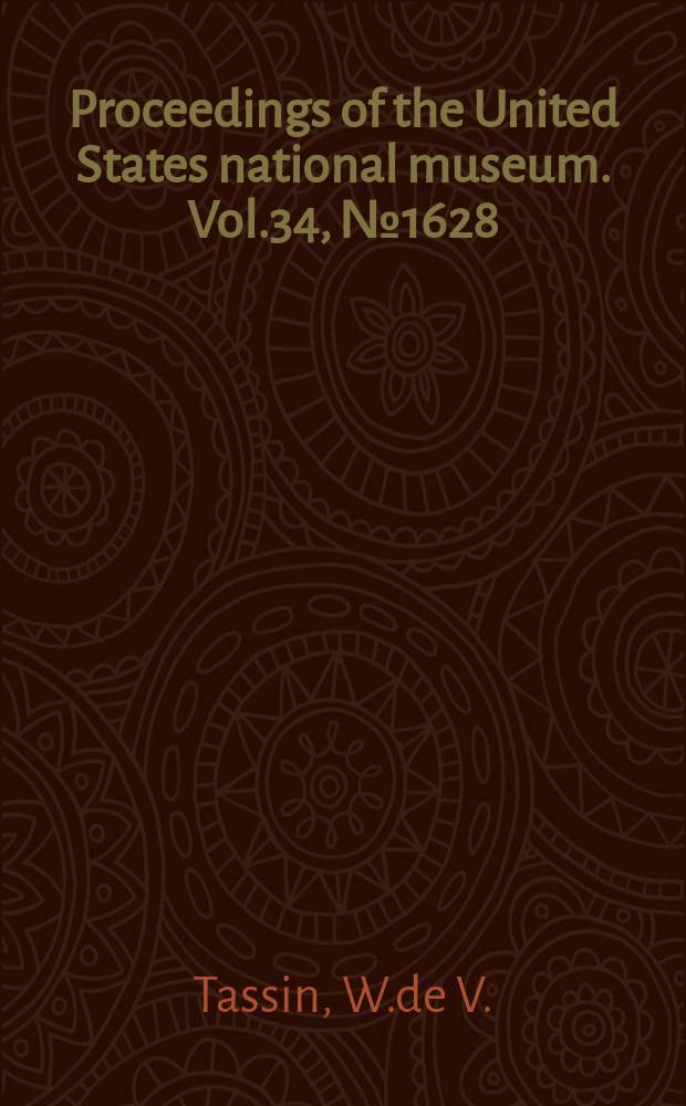 Proceedings of the United States national museum. Vol.34, №1628 : On meteoric chromites