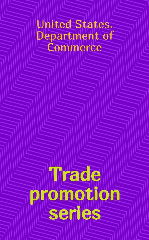 Trade promotion series