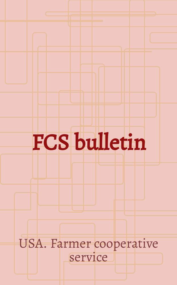 FCS bulletin
