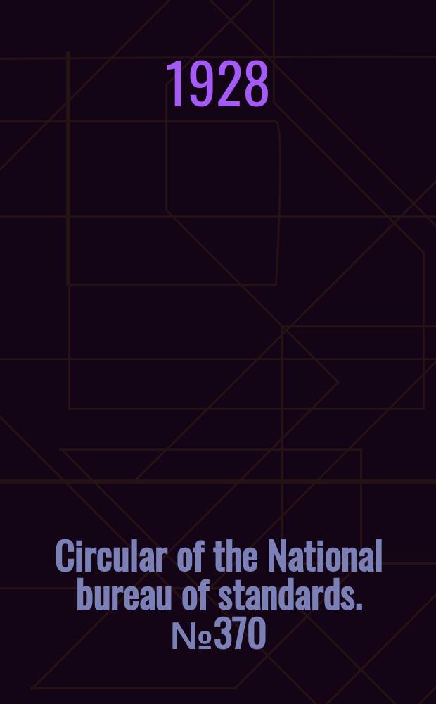 Circular of the National bureau of standards. № 370 : Power, scouring, for floors