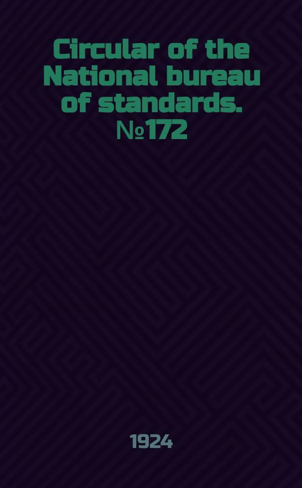 Circular of the National bureau of standards. № 172 : The construction of built-up roofing, type 3 ACS