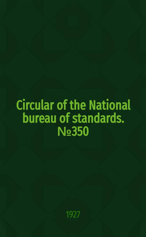 Circular of the National bureau of standards. № 350 : Boots , rubber, short, heavy