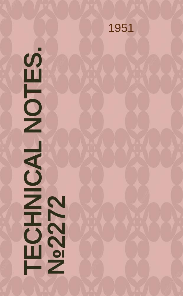 Technical notes. №2272 : Lateral elastic instability of hat-section stringers under compressive load