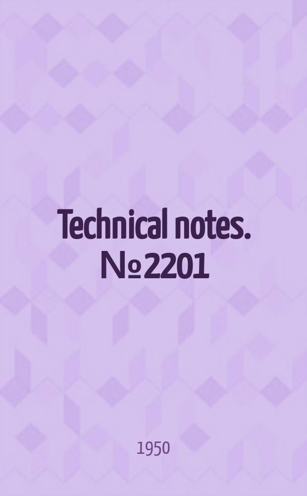 Technical notes. №2201 : Measurement of the moments of inertia of an airplane by an simplified method