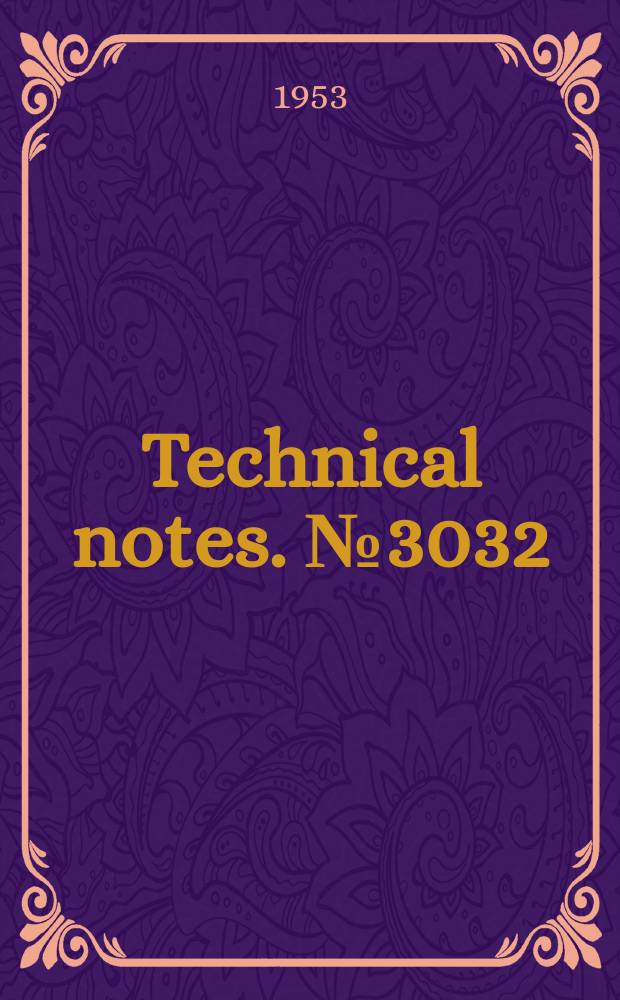 Technical notes. №3032 : An analytical study of the effect of airplane wake on the lateral dispersion of aerial spays