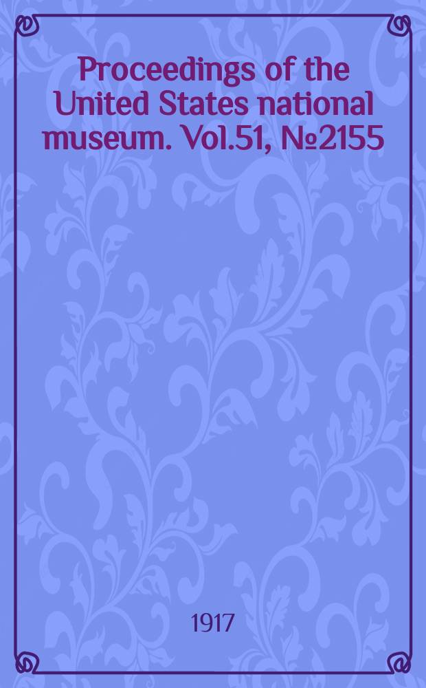 Proceedings of the United States national museum. Vol.51, №2155 : Two new land schells from the Western States