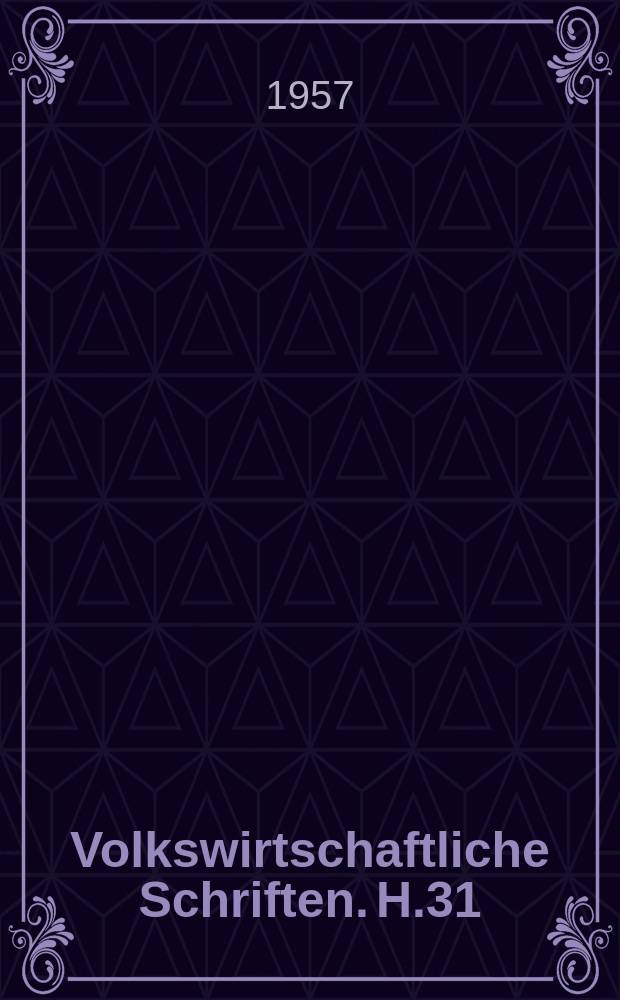 Volkswirtschaftliche Schriften. H.31 : Die Industrialisierung der wirtschaftlich unterentwickelten afrikanischen Länder und ihre Auswirkungen auf die Weltwirtschaft