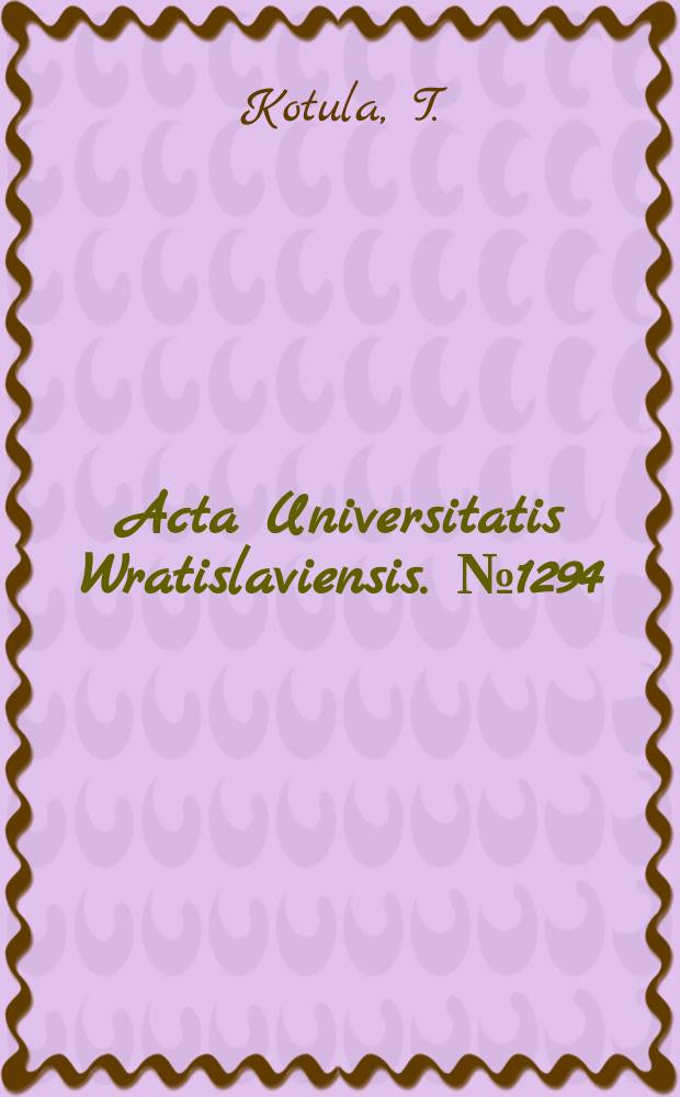 Acta Universitatis Wratislaviensis. №1294 : Kryzys III wieku w zachodnich prowincjach ...