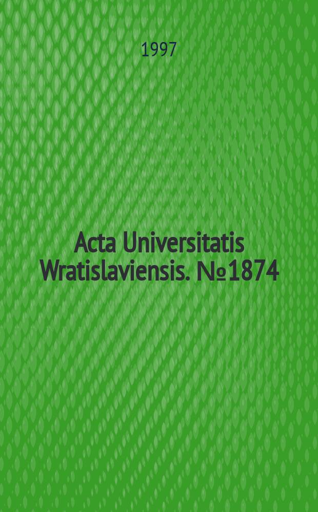 Acta Universitatis Wratislaviensis. №1874 : Les Élites provinciales sous le Haut - Empire romain