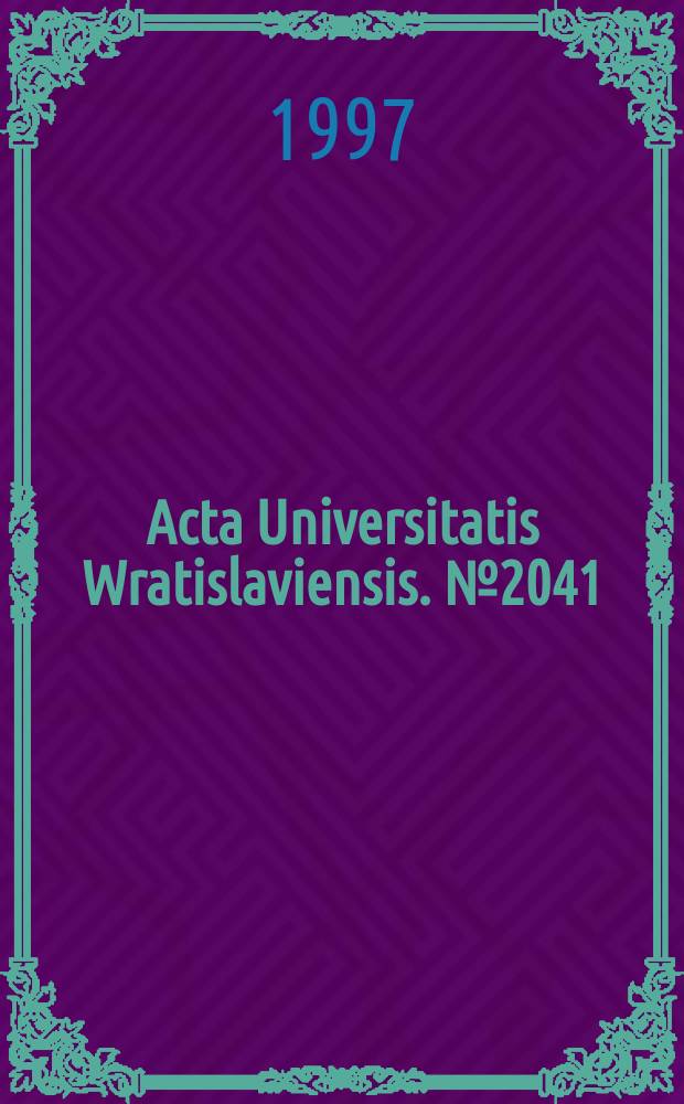 Acta Universitatis Wratislaviensis. №2041 : Ewolucja polityki ekonomicznej W gospodarce rynkowej