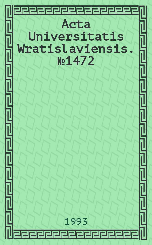 Acta Universitatis Wratislaviensis. №1472 : Filozoficzne podłoże rozłamu..