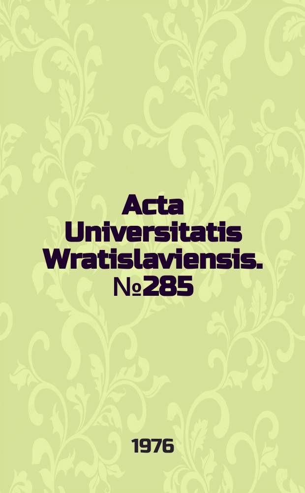 Acta Universitatis Wratislaviensis. №285 : Innowacje leksykalne we współczesnym..