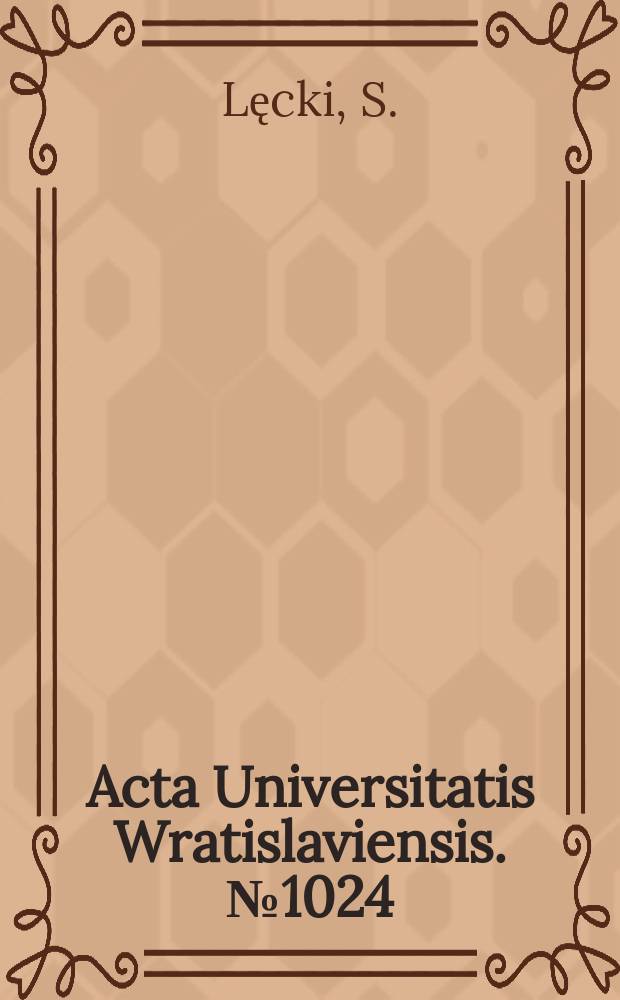 Acta Universitatis Wratislaviensis. №1024 : Polityka językowa Norwegii w latach 1814-1981