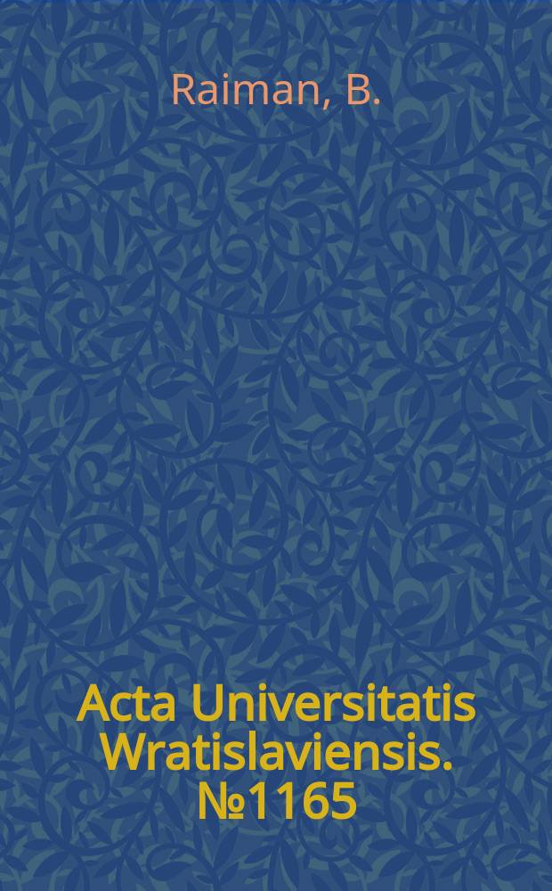 Acta Universitatis Wratislaviensis. №1165 : Język i polityka językowa we Flandrii