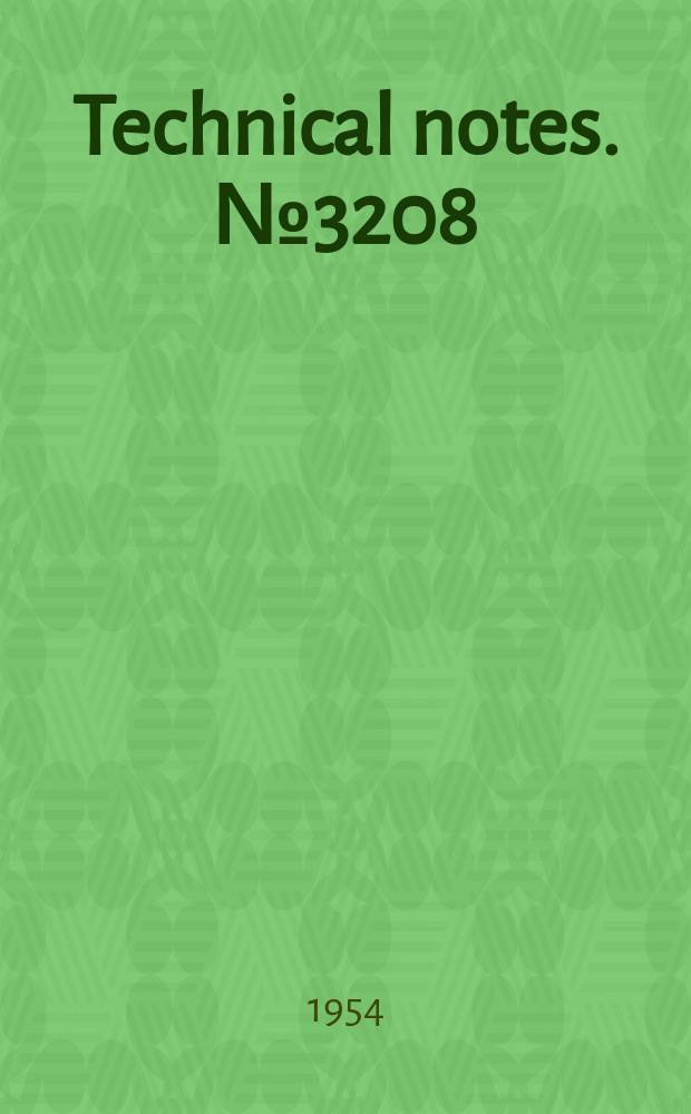 Technical notes. №3208 : Heat, mass, and momentum transfer for flow over a flat plate with blowing or suction