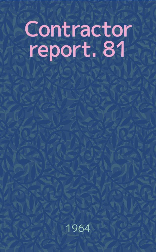 Contractor report. 81 : The Use of man in booster guidance and control