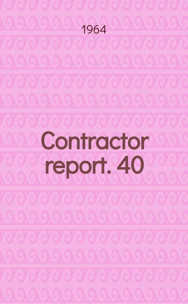 Contractor report. 40 : Proton damage in semiconductor devices