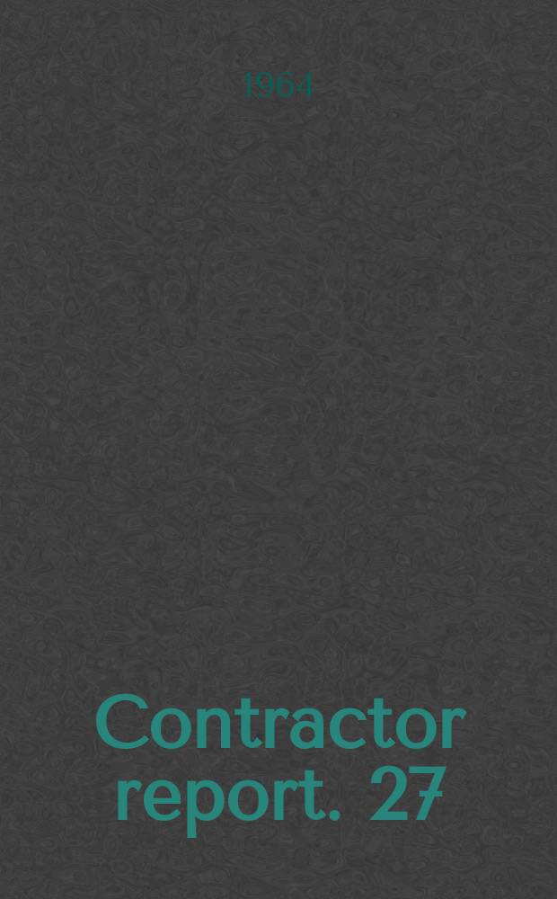 Contractor report. 27 : Measurement of radiative heat transfer with thin-film resistance thermometers
