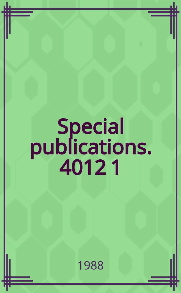Special publications. 4012[1] : NASA historical book