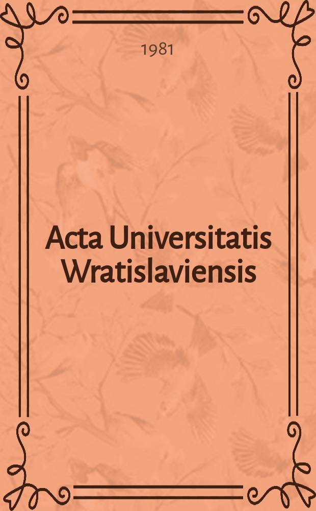 Acta Universitatis Wratislaviensis : Próba budowy zrębów polskiej państwowości ..