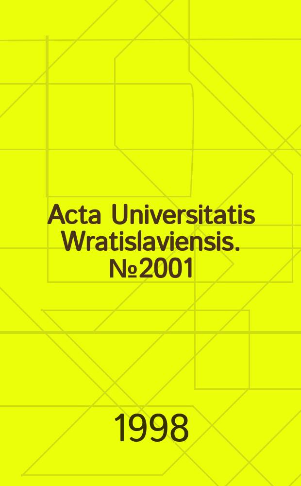 Acta Universitatis Wratislaviensis. №2001 : Księga pogrzebów parafii radzionkowskiej z lat 1811-1850