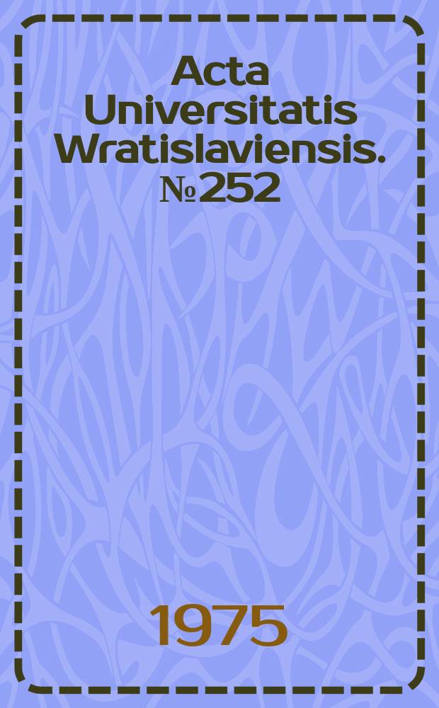 Acta Universitatis Wratislaviensis. №252 : Rotational motions in fine solar..