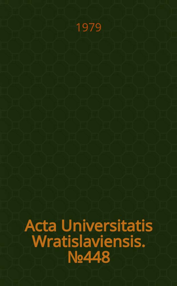 Acta Universitatis Wratislaviensis. №448 : Domain structure of ferroelectrics