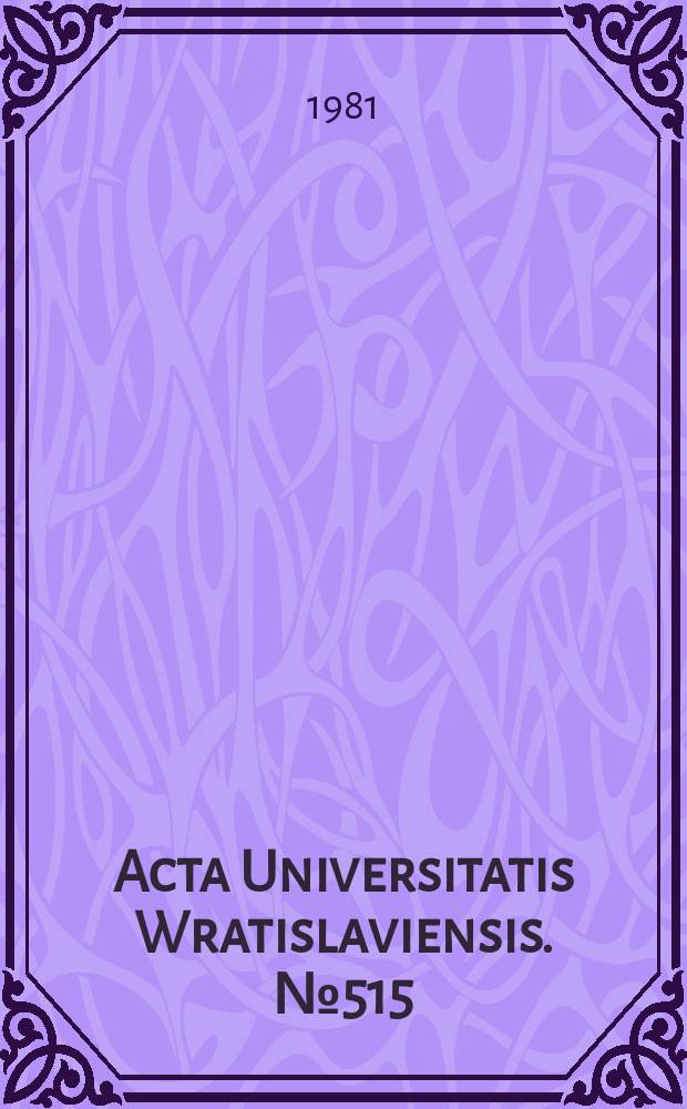 Acta Universitatis Wratislaviensis. №515 : Sposób powoływania terenowych..