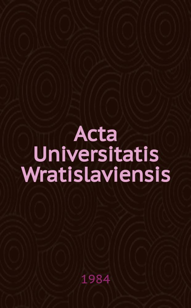 Acta Universitatis Wratislaviensis : Nauka o polityce w Wielkiej Brytanii
