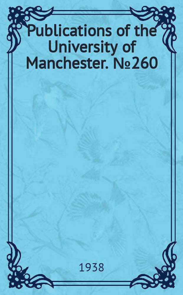 Publications of the University of Manchester. №260 : The British gas industry