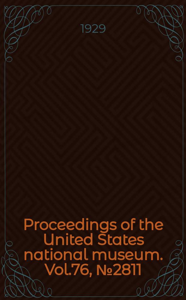 Proceedings of the United States national museum. Vol.76, №2811 : The Middle Devonian traverse group of rocks in Michigan